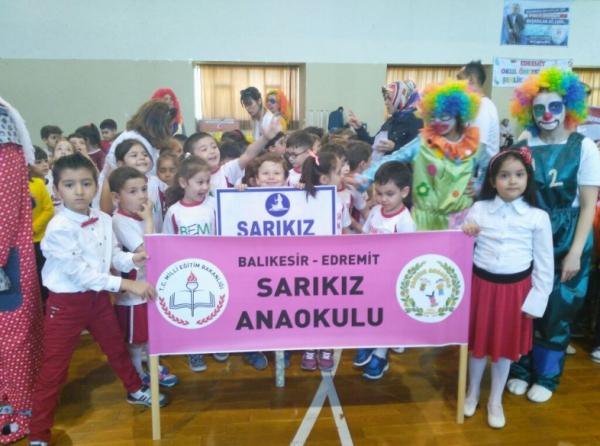 23 Nisan Anaokulları Çocuk Spor Şenliği Düzenlendi.